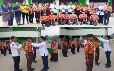 Kakan Kemenag Tapanuli Utara Lepas Kontingen Madrasah Ikuti Jamda XI Gerakan Pramuka Sumut 2026